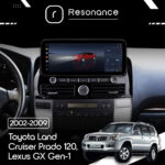 Магнітола Toyota Land Cruiser Prado 120 / Lexus GX 1 (2002-2009) DUDU 7 12.3" 2K QLED, 12/256 (Style B) - Зображення 5