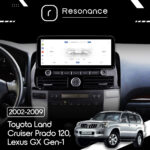 Магнітола Toyota Land Cruiser Prado 120 / Lexus GX 1 (2002-2009) DUDU 7 12.3" 2K QLED, 12/256 (Style B) - Зображення 6