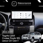 Магнітола Toyota Land Cruiser Prado 120 / Lexus GX 1 (2002-2009) DUDU 7 12.3" 2K QLED, 12/256 (Style B) - Зображення 9