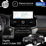 Магнітола Toyota Land Cruiser 200 (2007-2015) DUDU 5 10.3" 2K QLED, 6/128, 360 (B-Style)