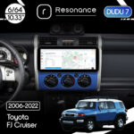 Магнітола Toyota FJ Cruiser (2006-2022) DUDU 7 10.3" 2K QLED, 6/64, 360 (B-Style)