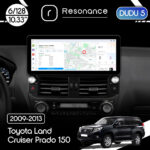 Магнітола Toyota Land Cruiser Prado 150 (2009-2013) [Low] DUDU 5 10.3" 2K QLED, 6/128, 360 (A-Style)