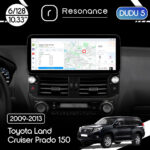Магнітола Toyota Land Cruiser Prado 150 (2009-2013) [Low] DUDU 5 10.3" 2K QLED, 6/128, 360 (B-Style)