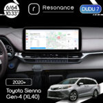 Магнітола Toyota Sienna 4 (XL40) (2020+) DUDU 7 10.3" 2K QLED, 6/64, 360 (B-Style)