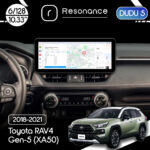 Магнітола Toyota RAV4 5 (XA50) (2018-2021) DUDU 5 10.3" 2K QLED, 6/128, 360 (A-Style)