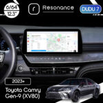 Магнітола Toyota Camry 9 (XV80) (2023+) [Mid] DUDU 7 12.3" 2K QLED, 6/64, 360 (Style C)