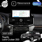 Магнітола Toyota Land Cruiser 200 (2007-2015) DUDU 7 12.3" 2K QLED, 12/256 (Style C)