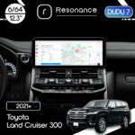 Магнітола Toyota Land Cruiser 300 (2021+) DUDU 7 12.3" 2K QLED, 6/64 (Style B)