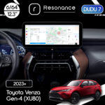 Магнітола Toyota Venza 4 (XU80) (2023+) DUDU 7 12.3" 2K QLED, 6/64 (Style B)