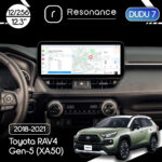 Магнітола Toyota RAV4 5 (XA50) (2018-2021) DUDU 7 12.3" 2K QLED, 12/256 (Style B)