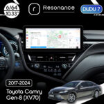 Магнітола Toyota Camry 8 (XV70) (2017-2024) [High] DUDU 7 10.3" 2K QLED, 6/64, 360 (A-Style)