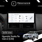 Магнітола Hyundai Santa Fe 2 (CM) (2006-2012) DUDU 5 10.3" 2K QLED, 4/32, 360 (B-Style) - Зображення 9
