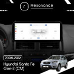 Магнітола Hyundai Santa Fe 2 (CM) (2006-2012) DUDU 7 10.3" 2K QLED, 6/64, 360 (B-Style) - Зображення 6