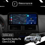 Магнітола Hyundai Santa Fe 2 (CM) (2006-2012) DUDU 7 10.3" 2K QLED, 6/64, 360 (B-Style) - Зображення 7