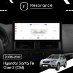Магнітола Hyundai Santa Fe 2 (CM) (2006-2012) DUDU 7 10.3" 2K QLED, 6/64, 360 (A-Style) - Зображення 6