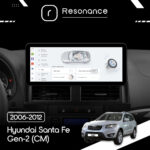 Магнітола Hyundai Santa Fe 2 (CM) (2006-2012) DUDU 7 10.3" 2K QLED, 6/64, 360 (A-Style) - Зображення 8