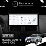 Магнітола Hyundai Santa Fe 2 (CM) (2006-2012) DUDU 7 10.3" 2K QLED, 6/64, 360 (A-Style) - Зображення 9