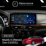 Магнітола Mazda 6 (GJ, YJ) (2012-2015) DUDU 5 10.3" 2K QLED, 4/32, 360 (A-Style) - Зображення 7