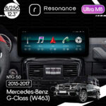 Магнітола Mercedes-Benz G-Class (W463) (2017-2018) [NTG 5.0] Resonance Ultra M8 (7862) 8/256, 12.3" QLED, 360 (Benz Style)