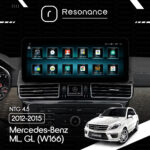 Магнітола Mercedes-Benz ML/GL-Class (W166/X166) (2011-2015) [NTG 4.0/4.5] Resonance L300 4/32 12.3" QLED, 360 (Mercedes-Benz - Зображення 6