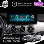 Магнітола Mercedes-Benz B-Class (W246) (2015-2018) [NTG 5.0] Resonance Ultra M8 (7862) 8/256, 12.3" QLED, 360 (Benz Style)