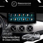 Магнітола Mercedes-Benz B-Class (W246) (2013-2014) [NTG 4.5] Resonance L300 4/32 10.33" QLED, 360 (Mercedes-Benz Style) - Зображення 6