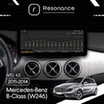 Магнітола Mercedes-Benz B-Class (W246) (2013-2014) [NTG 4.5] Resonance L300 4/32 10.33" QLED, 360 (Mercedes-Benz Style) - Зображення 8