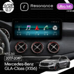 Магнітола Mercedes-Benz GLA-Class (X156) (2017-2020) [NTG 5.0] Resonance Ultra M6 (7862) 6/128, 12.3" QLED, 360 (Benz Style)