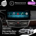 Магнітола Mercedes-Benz E-Class (W212) (2009-2011) [NTG 4.0] Resonance Ultra M4 (7862) 4/64, 10.25" QLED, 360 (Benz Style)