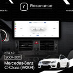 Магнітола Mercedes-Benz C-Class (W204) (2007-2011) [NTG 4.0] DUDU 7 12.3" 2K QLED, 12/256 (Style B) - Зображення 6