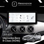 Магнітола Mercedes-Benz B-Class (W246) (2013-2014) [NTG 4.5] DUDU 5 10.3" 2K QLED, 6/128, 360 (A-Style) - Зображення 9