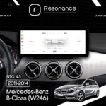 Магнітола Mercedes-Benz B-Class (W246) (2013-2014) [NTG 4.5] DUDU 5 10.3" 2K QLED, 6/128, 360 (B-Style) - Зображення 6