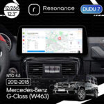 Магнітола Mercedes-Benz G-Class (W463) (2013-2016) [NTG 4.5] DUDU 7 12.3" 2K QLED, 12/256 (Style C)