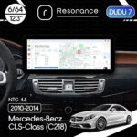 Магнітола Mercedes-Benz CLS-Class (C218) (2010-2014) [NTG 4.5] DUDU 7 12.3" 2K QLED, 6/64 (Style B)
