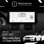 Магнітола Mercedes-Benz C-Class (W204) (2007-2011) [NTG 4.0] DUDU 6 12.3" 2K QLED, 8/128, 360 (Style C) - Зображення 8