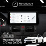 Магнітола Mercedes-Benz C-Class (W204) (2007-2011) [NTG 4.0] DUDU 6 12.3" 2K QLED, 8/128, 360 (Style C) - Зображення 9