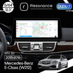 Магнітола Mercedes-Benz E-Class (W212) (2015-2016) [NTG 5.0] DUDU 7 12.3" 2K QLED, 6/64, 360 (Style C)