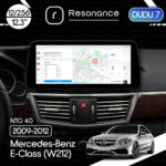 Магнітола Mercedes-Benz E-Class (W212) (2009-2011) [NTG 4.0] DUDU 7 12.3" 2K QLED, 12/256 (Style C)