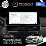Магнітола Mercedes-Benz GLE/GLS-Class (W166/X166) (2015-2019) [NTG 5.0] DUDU 7 12.3" 2K QLED, 6/64, 360 (Style C)