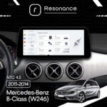 Магнітола Mercedes-Benz B-Class (W246) (2013-2014) [NTG 4.5] DUDU 7 12.3" 2K QLED, 6/64, 360 (Style C) - Зображення 9