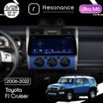Магнітола Toyota FJ Cruiser (2006-2022) Resonance Ultra M6 (7862) 6/128, 12.3" QLED, 360 (BMW Style)