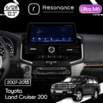 Магнітола Toyota Land Cruiser 200 (2007-2015) Resonance Ultra M6 (7862) 6/128, 12.3" QLED, 360 (BMW Style)