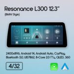 Магнітола Toyota Venza 4 (XU80) (2023+) Resonance L300 4/32 12.3" QLED, 360 (BMW Style) - Зображення 2