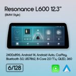 Магнітола BMW 3-Series (F30/F31/F34) (2012-2016) [NBT] Resonance L600 6/128 12.3" QLED, 360 (BMW Style) - Зображення 2
