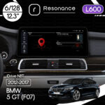 Магнітола BMW 5-Series GT (F07) (2013-2017) [NBT] Resonance L600 6/128 12.3" QLED, 360 (BMW Style)