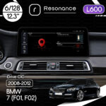 Магнітола BMW 7-Series (F01/F02) (2008-2012) [CIC] Resonance L600 6/128 12.3" QLED, 360 (BMW Style)