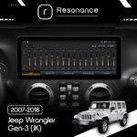 Магнітола Jeep Wrangler 3 (JK) (2007-2018) Resonance L600 6/128 10.33" QLED, 360 (Audi Style) - Зображення 6