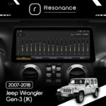 Магнітола Jeep Wrangler 3 (JK) (2007-2018) Resonance L600 6/128 12.3" QLED, 360 (BMW Style) - Зображення 6