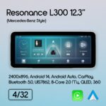 Магнітола Honda Civic Gen-8 (FK/FN/FD) (2005-2011) Resonance L300 4/32 12.3" QLED, 360 (Mercedes-Benz Style) - Зображення 2