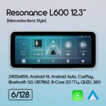 Магнітола Mercedes-Benz B-Class (W246) (2015-2018) [NTG 5.0] Resonance L600 6/128 12.3" QLED, 360 (Mercedes-Benz Style) - Зображення 2